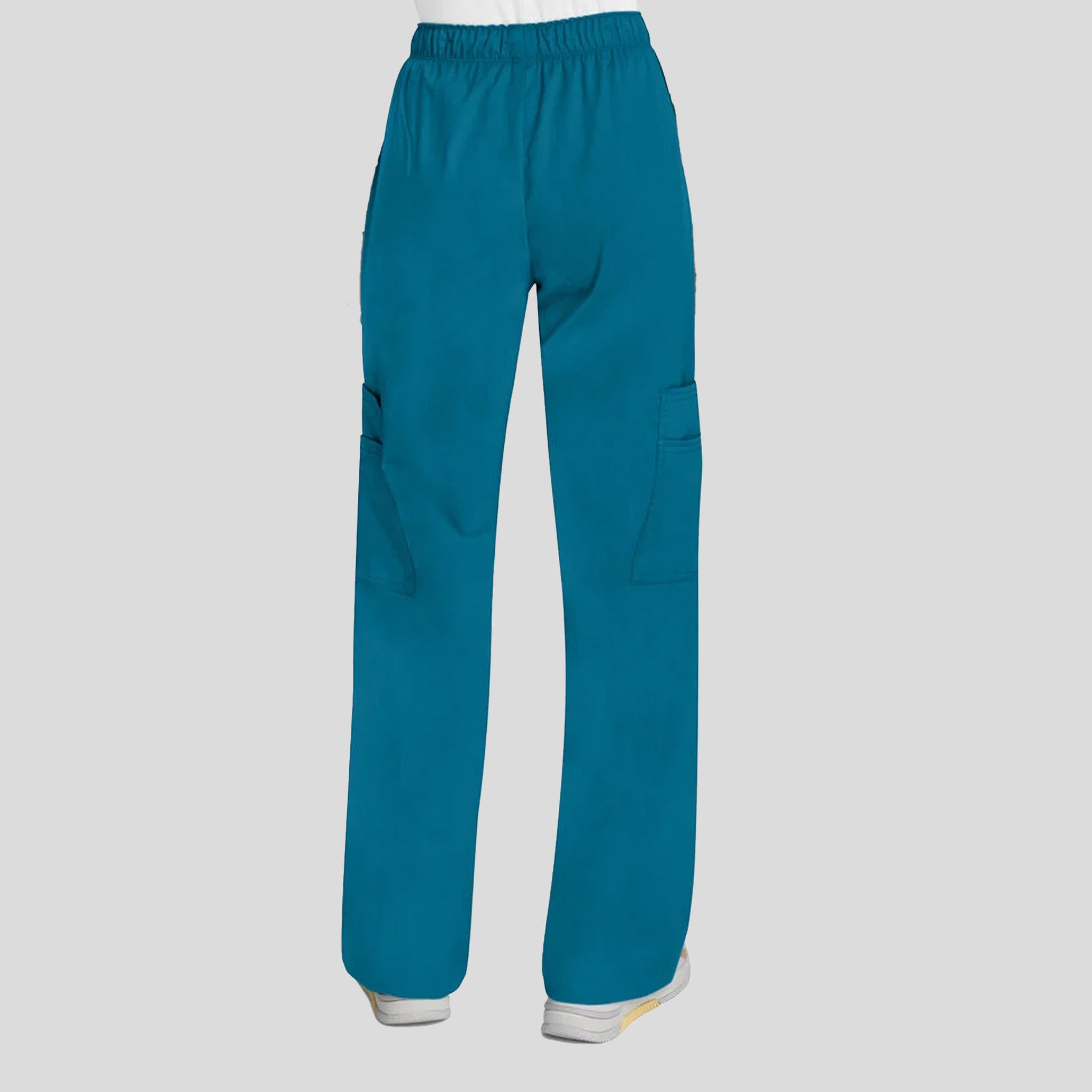 Elastic Waist Scrub Pant | Caribbean