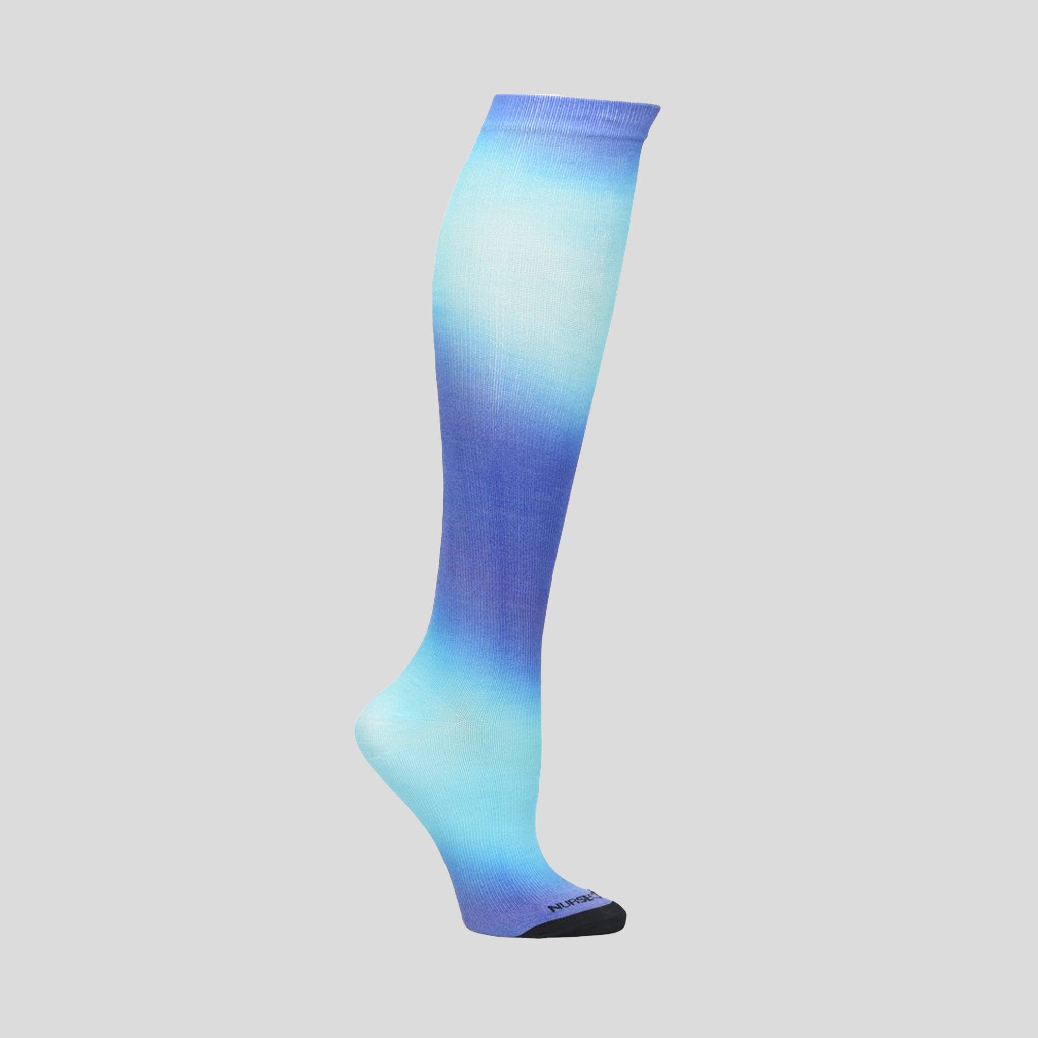 Compression Socks 360 | Aurora Lights Blue