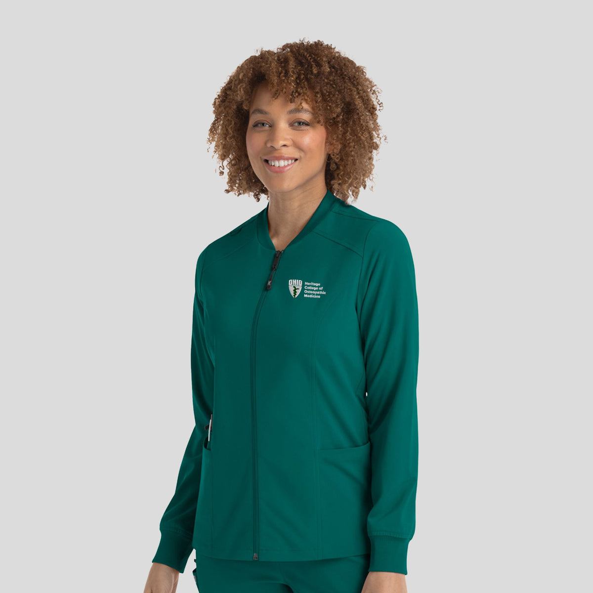 Ohio University Women’s Zip Jacket | Hunter
