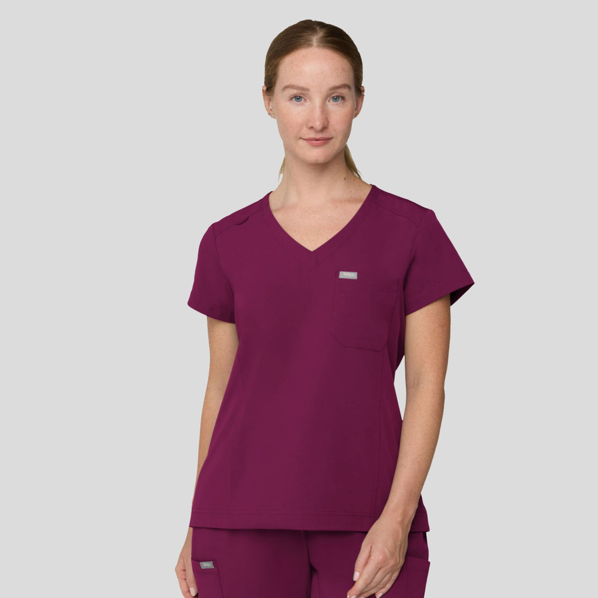 Tempo Women's 1 Pocket Top | Wine