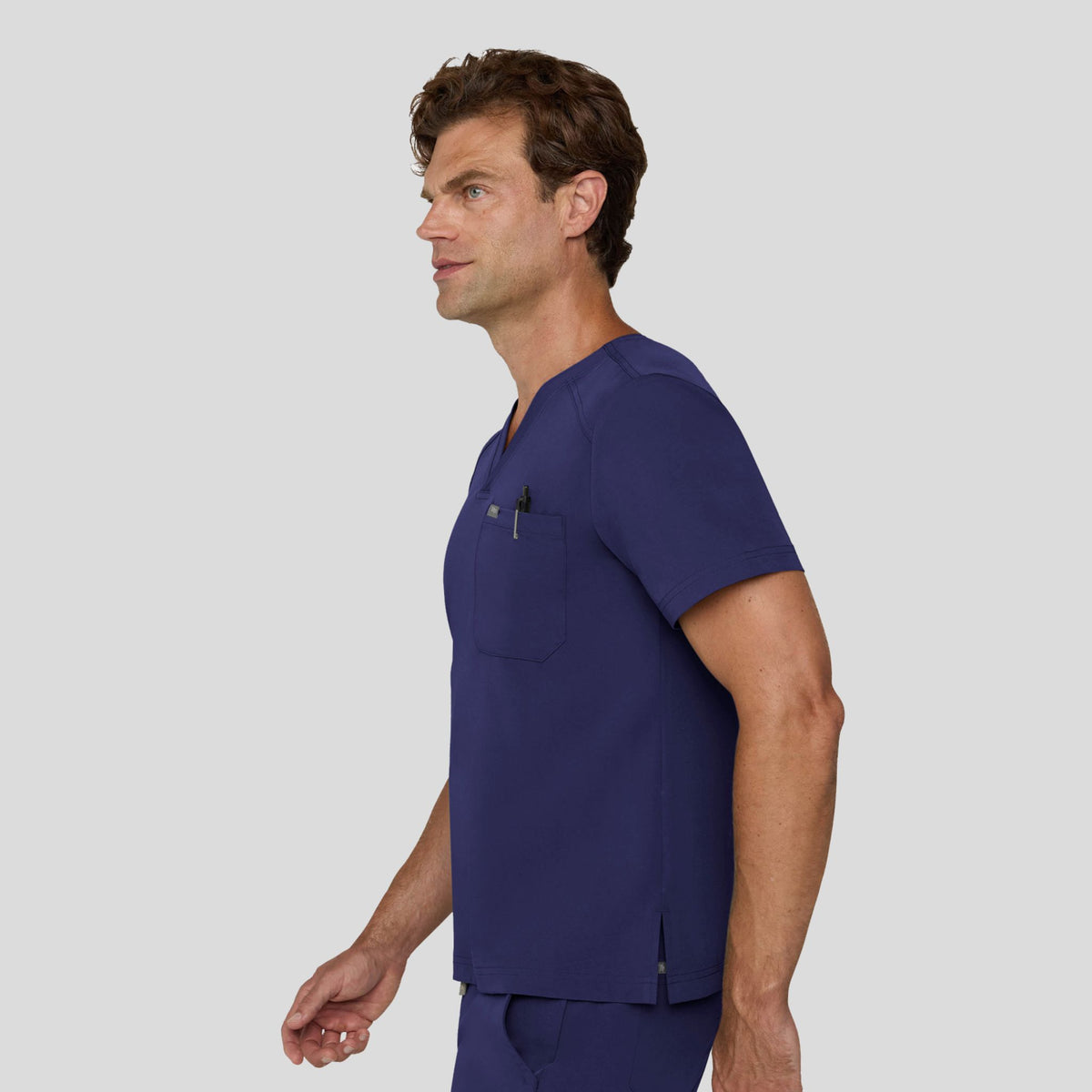 Tempo Men's 1 Pocket V-Neck Top | Navy
